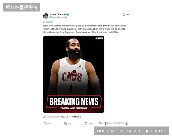 哈登成转会窗口焦点球员，谁将成为下一个篮球巨星的领航员？